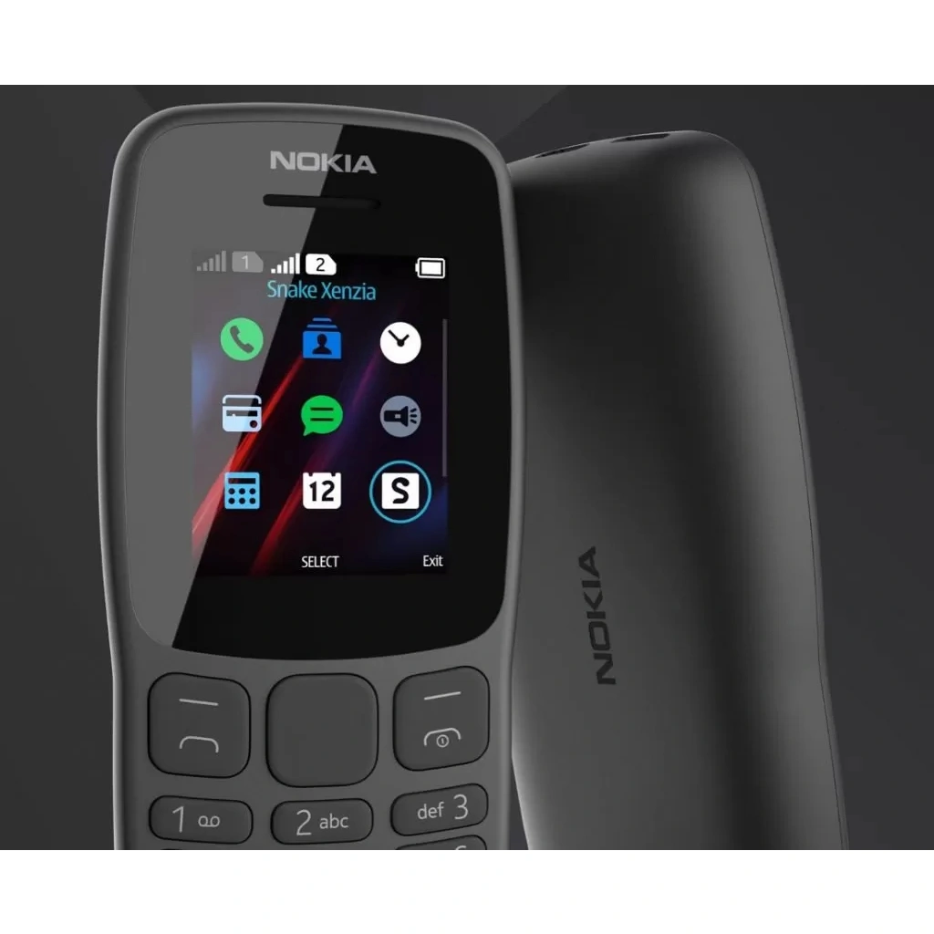Handphone Jadul Nokia 106 - Dual SIM GARANSI
