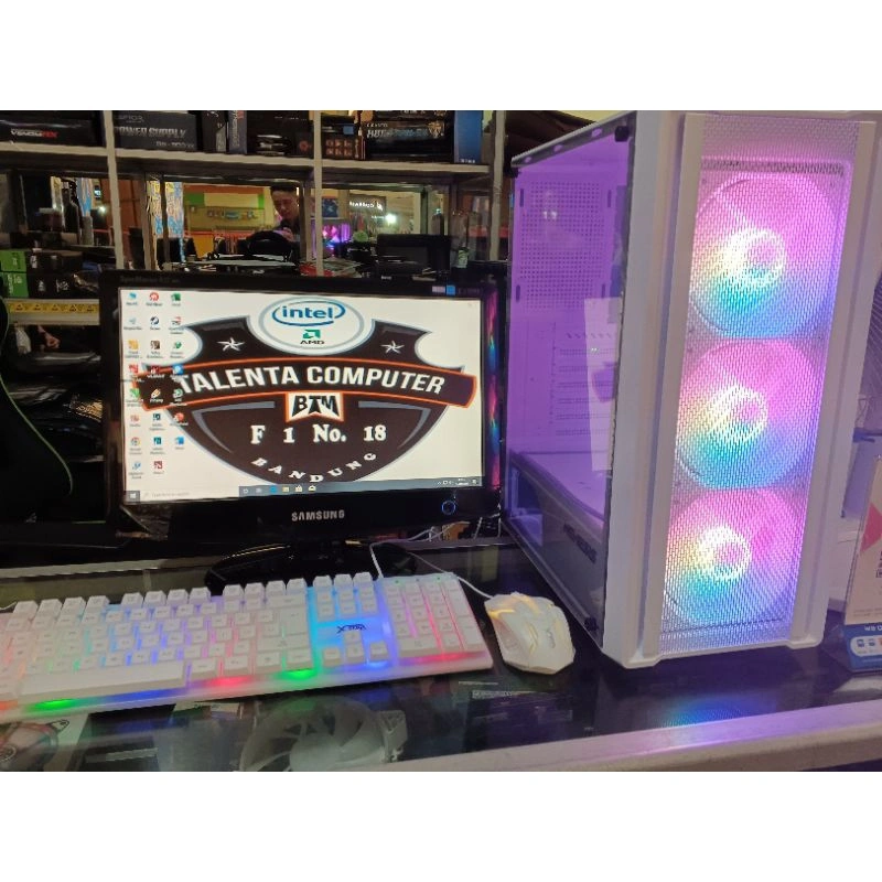 paket lengkap Intel i5 ram 16 ssd 120 HDD 500 LED 19