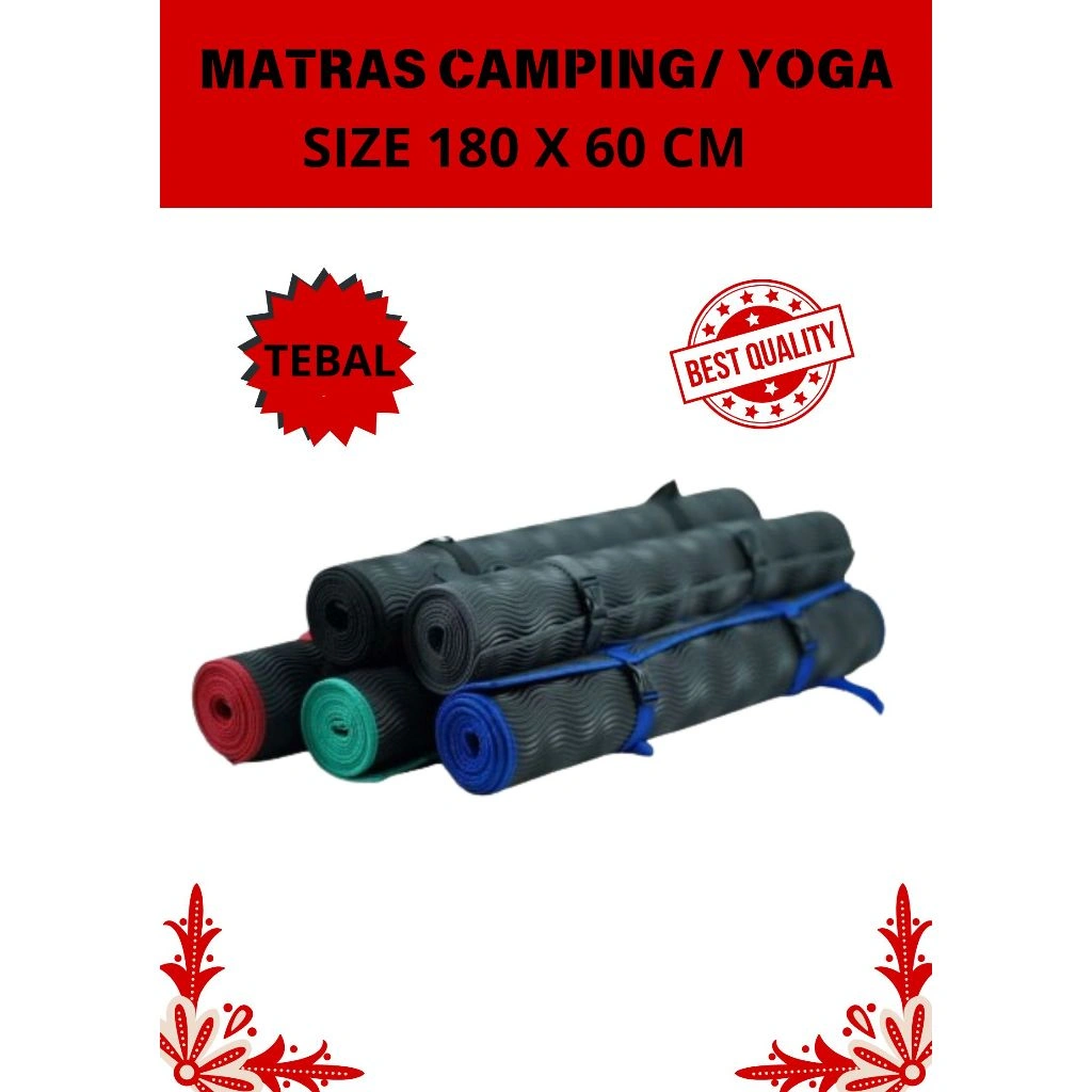 Matras Camping/Yoga 180 X 60 Cm