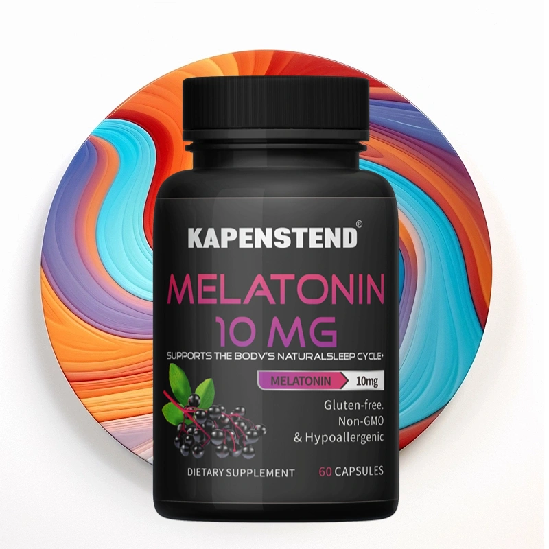 KAPENSTEND Melatonin, Botol, 60 Kapsul, 10 mg, Membantu Meningkatkan Tidur,