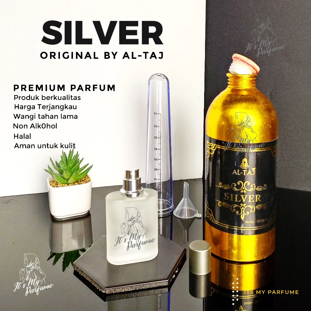 BIBIT PARFUM SILVER 100 ML ORIGINAL ALTAJ