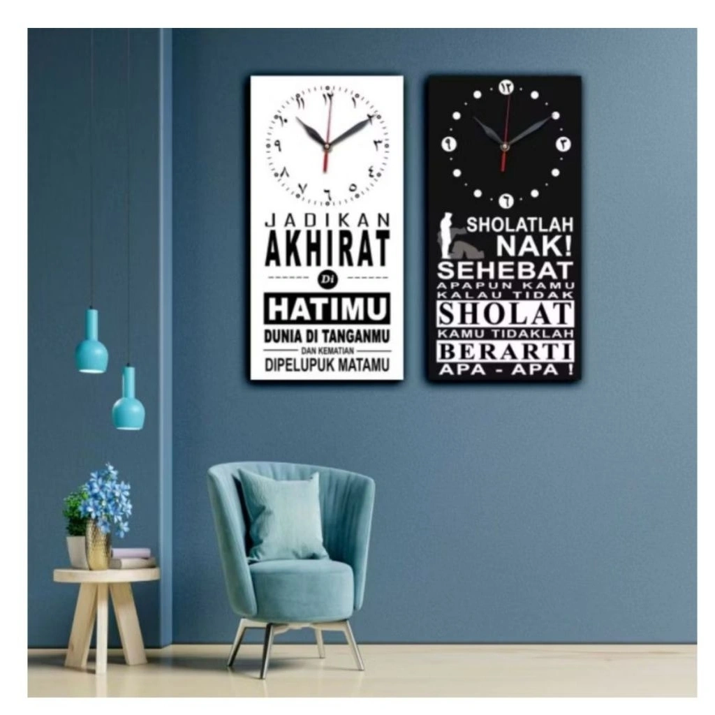 Jam Dinding viral - Jam DindingMotivasi Islami | Aksesoris Rumah Minimalis