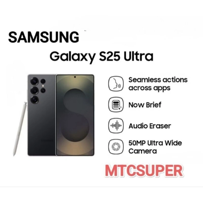 SAMSUNG GALAXY S25 ULTRA 5G 12/256 | 512GB  GARANSI RESMI