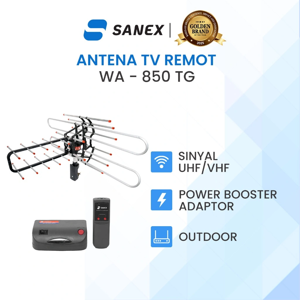 SANEX Antena TV Digital Remote Outdoor WA-850TG
