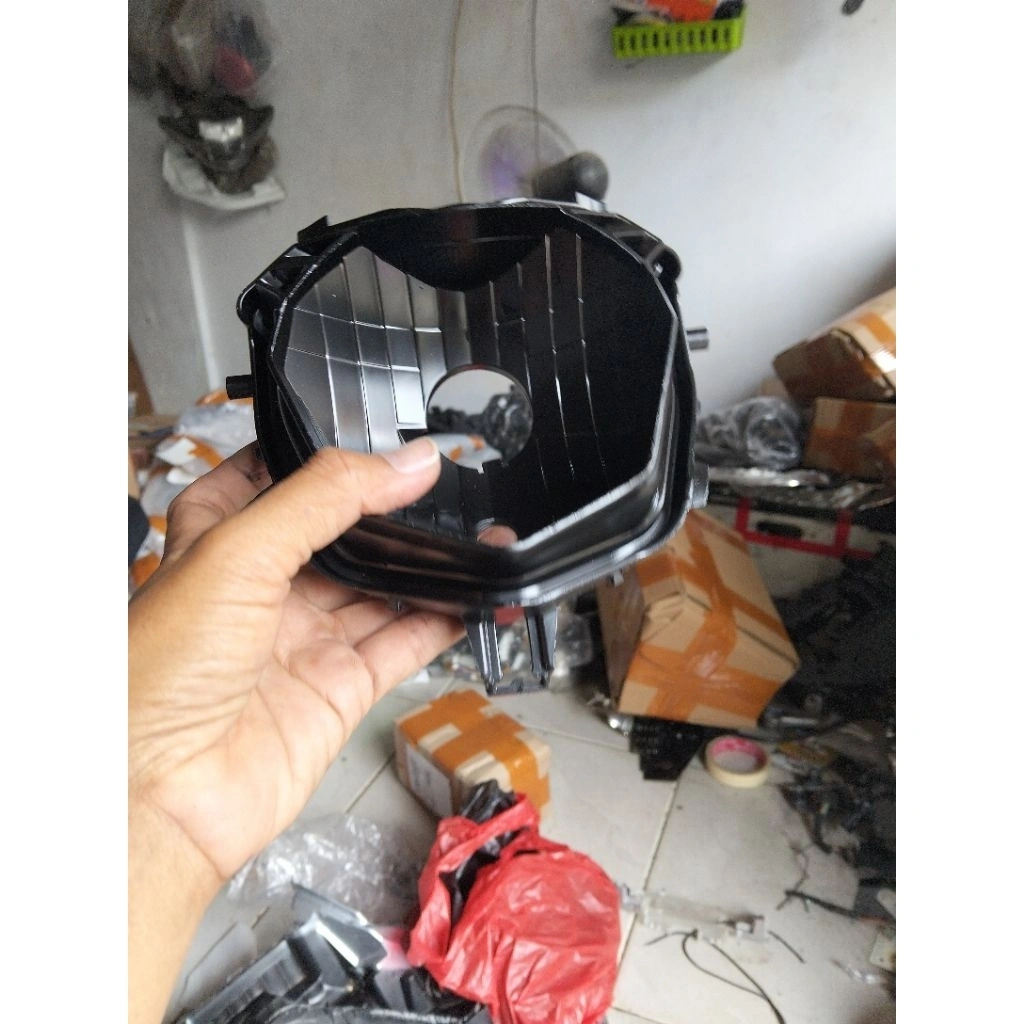 replektor lampu depan crf 150 cc original