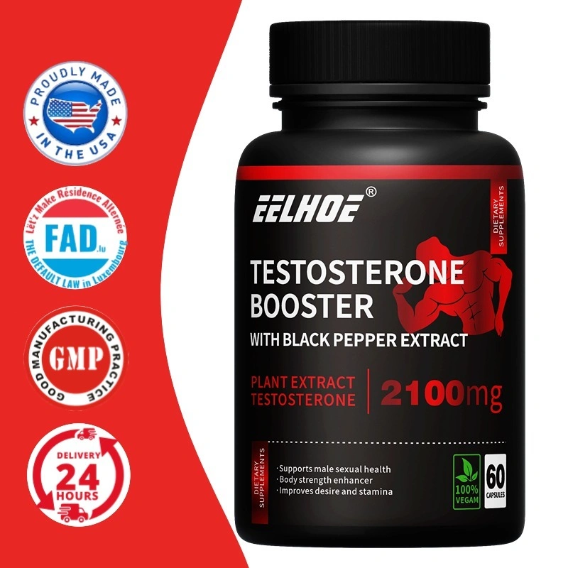 Testosteron Booster 2100 mg - Meningkatkan energi dan daya tahan olahraga, kesehatan seksual dan otot