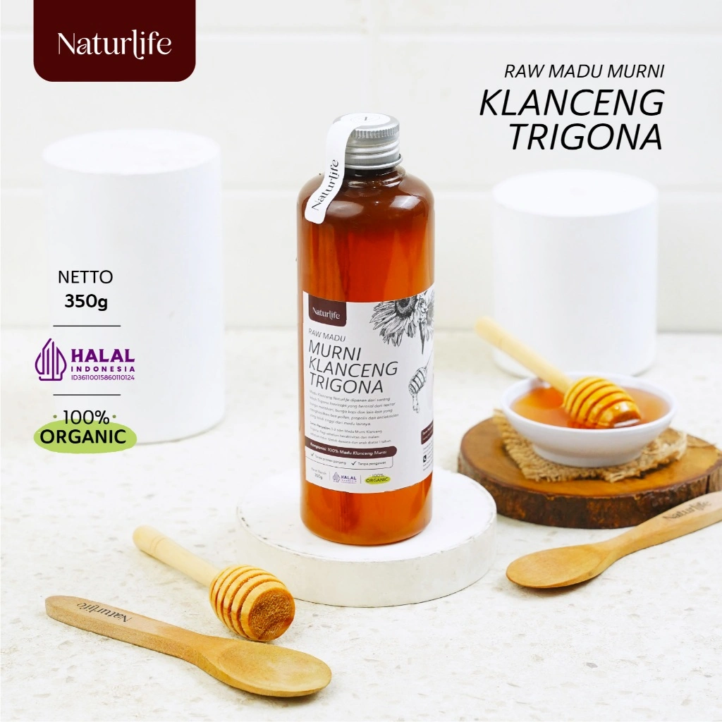 MADU KLANCENG MURNI RAW ASLI 350GRAM NATURLIFE ORIGINAL ALAMI TANPA CAMPURAN APAPUN RAW HONEY MINUMAN HERBAL KESEHATAN MADU MULTIFLORA UNTUK DIET HARGA GROSIR HNI ATTAUBAH AL HIDAYAH ATTAUBAH HPAI DARIBUMI NUTRIFARM BEORGANIK BEST HONEY SAFIYA MADU TAVA