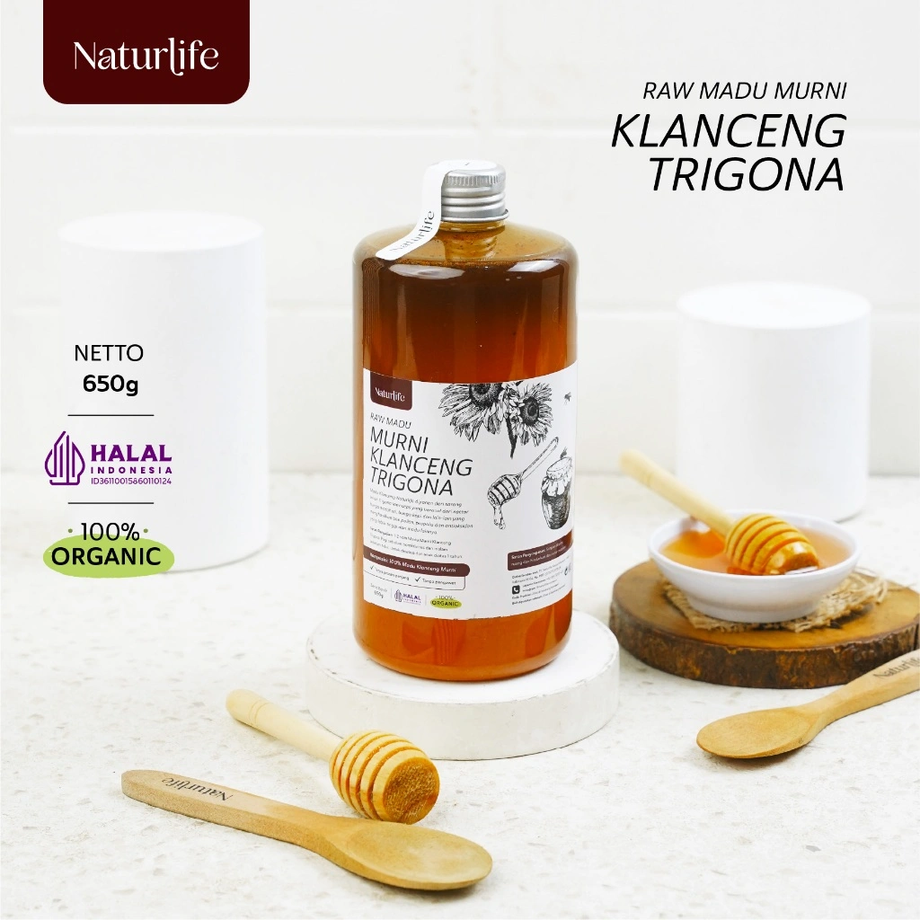 MADU KLANCENG MURNI RAW ASLI 650GRAM NATURLIFE ORIGINAL ALAMI TANPA CAMPURAN APAPUN RAW HONEY MINUMAN HERBAL KESEHATAN MADU MULTIFLORA UNTUK DIET HARGA GROSIR HNI ATTAUBAH AL HIDAYAH ATTAUBAH HPAI DARIBUMI NUTRIFARM BEORGANIK BEST HONEY SAFIYA MADU TAVA