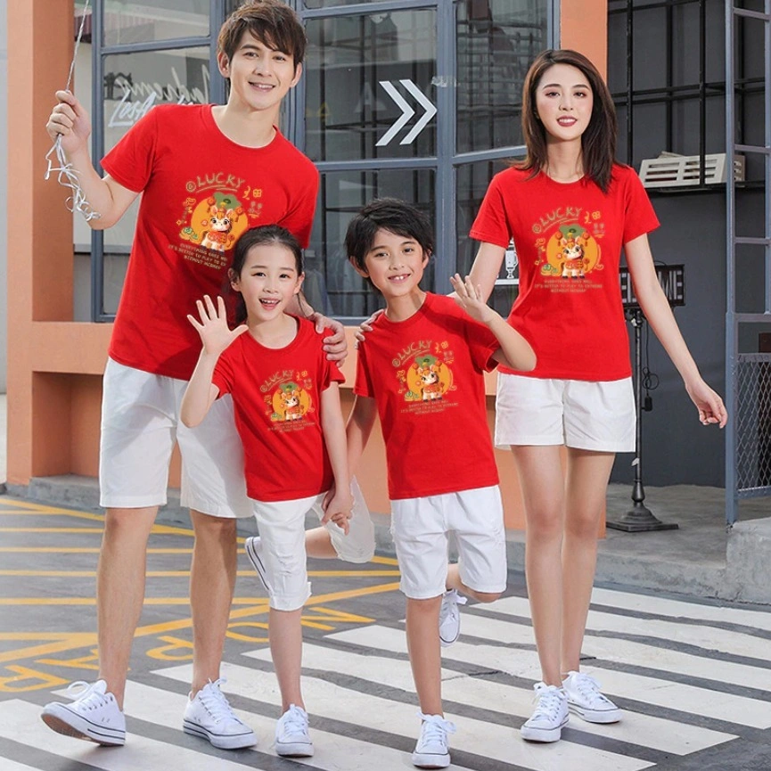 Herlin Collection_Kaos dan Jumper Couple Keluarga IMLEK/SINCIA 2026 Horse Kuda LUCKY Labu_Year of Horse CNY