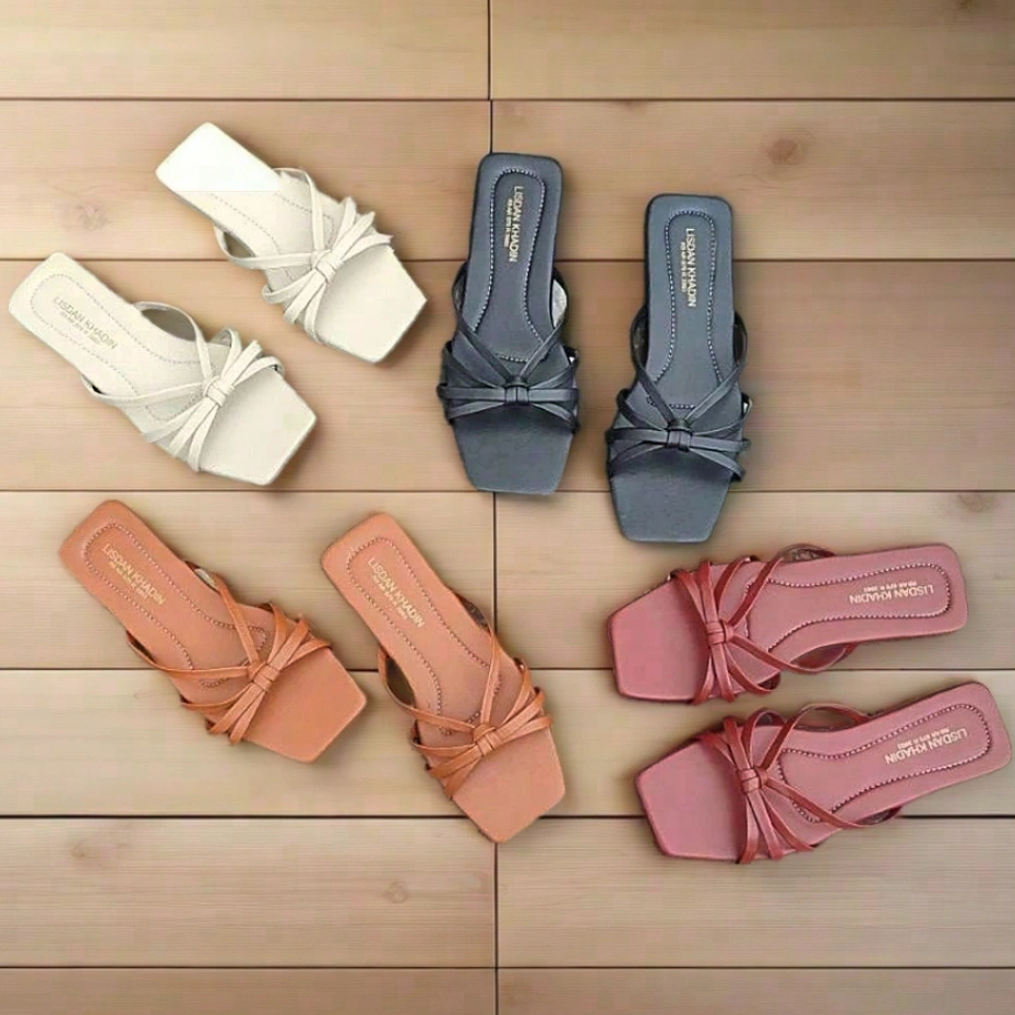 lisdan khadin sandal teplak wanita KS04 size 35 41