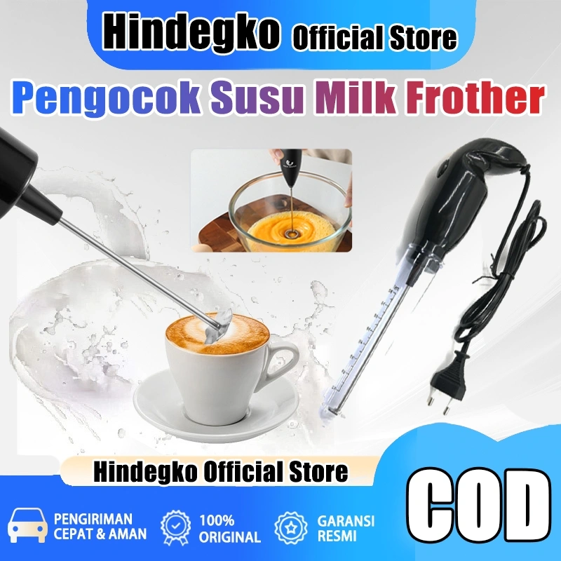 Mixer Susu Milk Mini Telur USB Hand Frother Milk Alat Pengocok telur J-8 Elektrik-Hitam/Putih Pembuih Susu Pengocok Telur Handheld Pengocok Blender Milk Frother Electric Mixer Portable Egg Beater USB Rechargeable