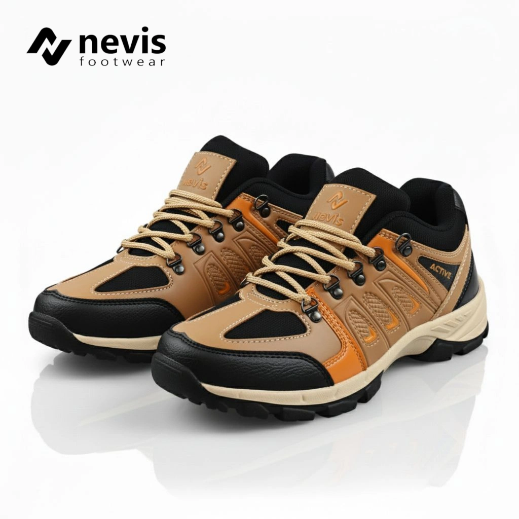 NEVIS Active Sepatu Pria Outdoor Gunung Sport Casual Hiking Trekking