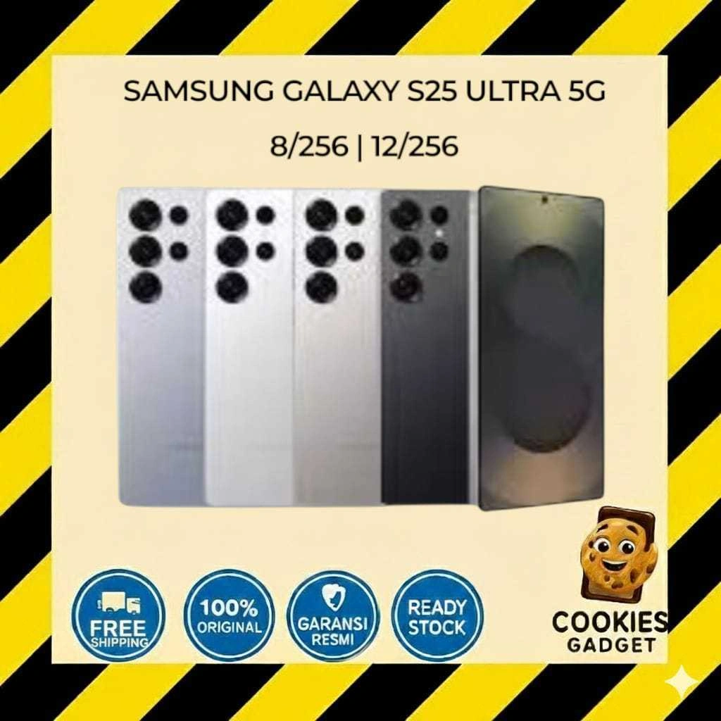 Samsung galaxy S25 ultra 12/256GB & 12/512GB garansi resmi