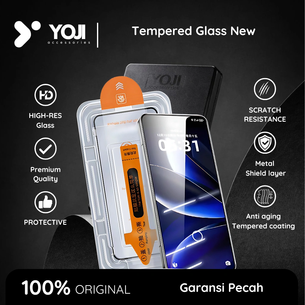 YOJI - Tempered Glass NEW SuperFit Tempered Glass Iphone Anti Gores ANTI SPY ANTI GORES KACA INTIP IPHONE X XR XS MAX 11 12 13 14