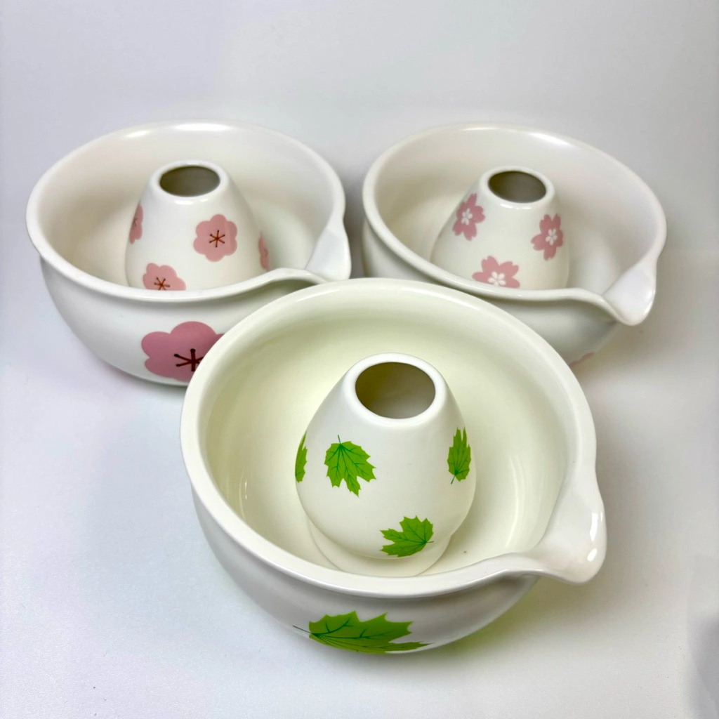 Ceramic Matcha Bowl & Chasen Holder Set