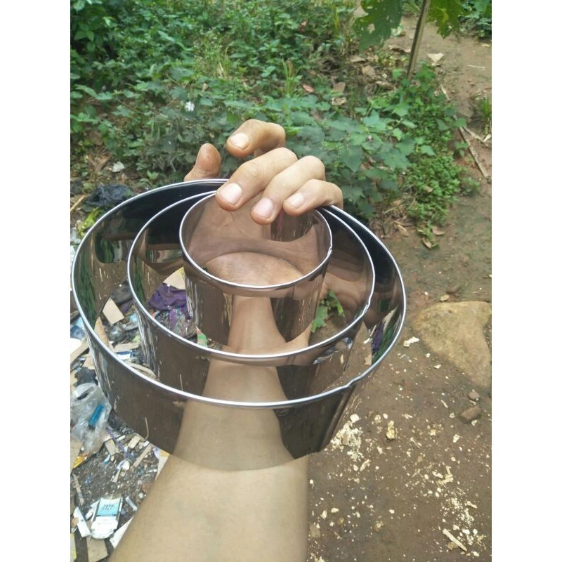 COOKIES CUTTER BULAT UK 5-25 TINGGI 6CM/mouse ring korean cake /loyang bulat/cookie cutter biscoff besar cake/ring kue pluffy