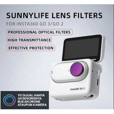 Sunnylife Lens Filter MCUV CPL ND4 ND8 ND16 ND32 Insta360 Go 3 / Go 2