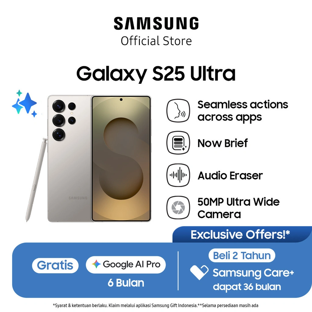 Samsung Galaxy S25 Ultra 12/512GB - Titanium Gray, Hp AI, Galaxy AI