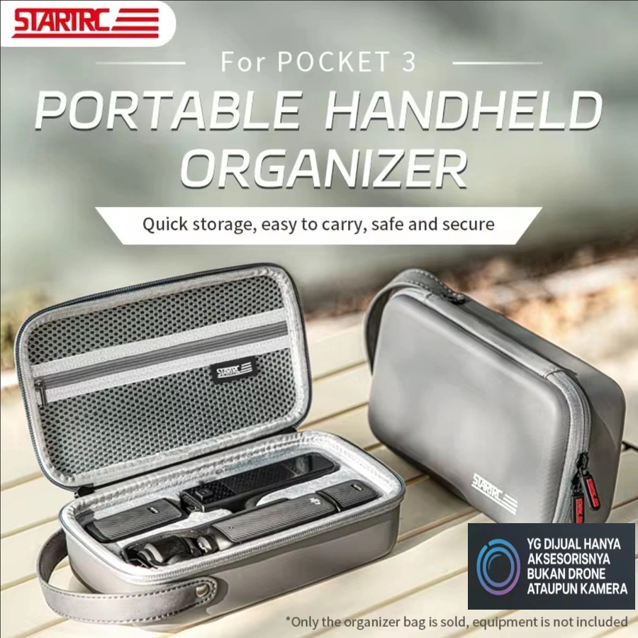 STARTRC Carrying Bag for DJI OSMO Pocket 3 Storage Bag Carrying Case
