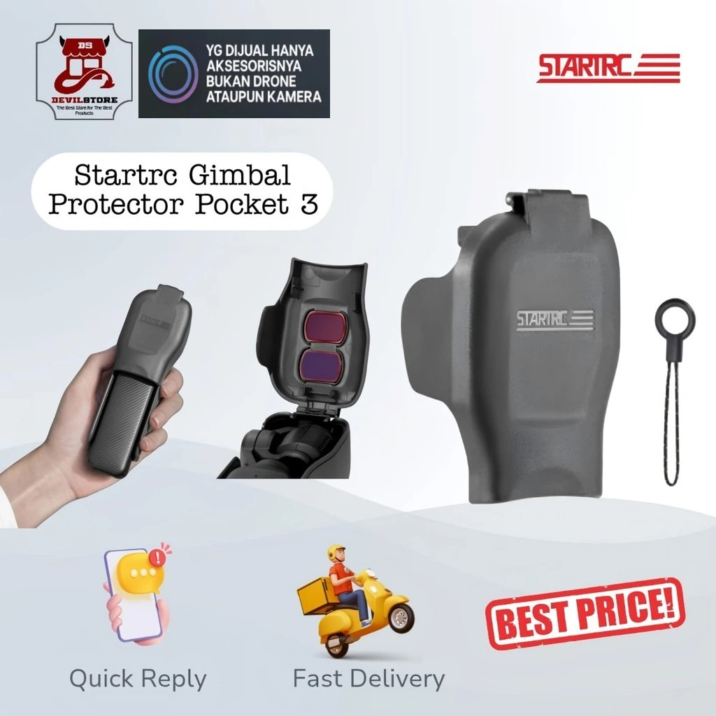 STARTRC Gimbal Protective Case Cover for DJI Osmo Pocket 3 Protector Case Casing