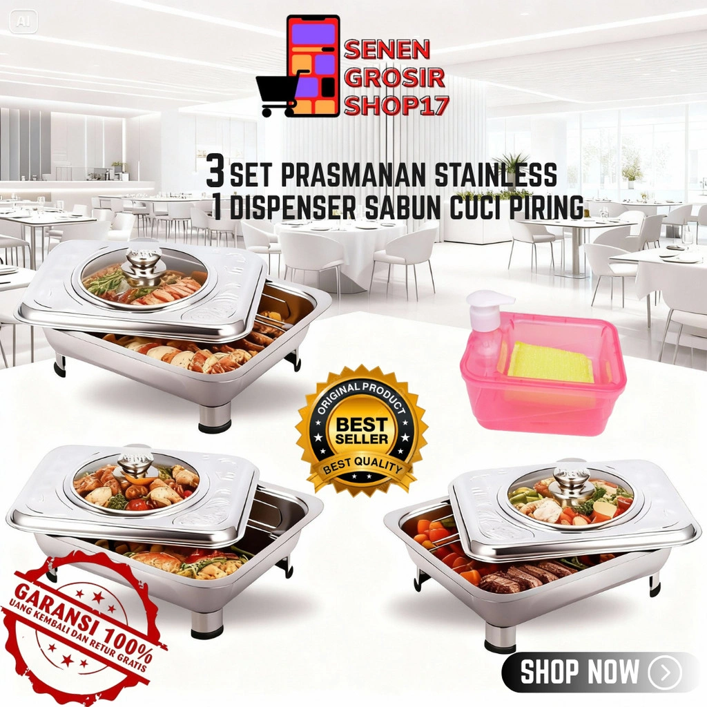 SN COD PAKET COMBO PRASBUN ( 3PCS PRASMANAN + 1PCS DISPENSER SABUN)
