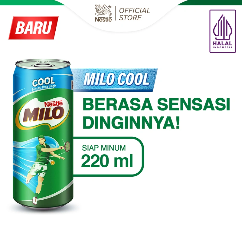 Nestle MILO COOL Minuman Kaleng 220ml