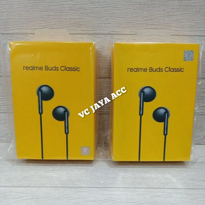 Realme Headset Handsfree Earphone ORIGINAL REALME BUDS CLASSIC