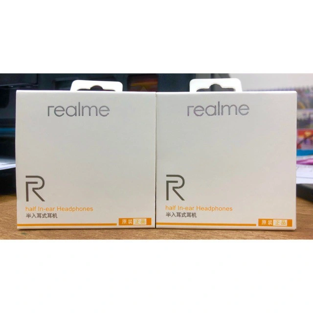 Headset earphone Realme series Original 99% support semua realme dan semua smartphone