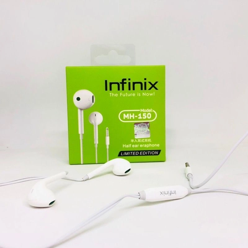 Infinix MH-150 ORIGINAL SUPERBASS MEGABASS - EARPHONE HENSET HANDSFREE HEADPHONE HEADSET