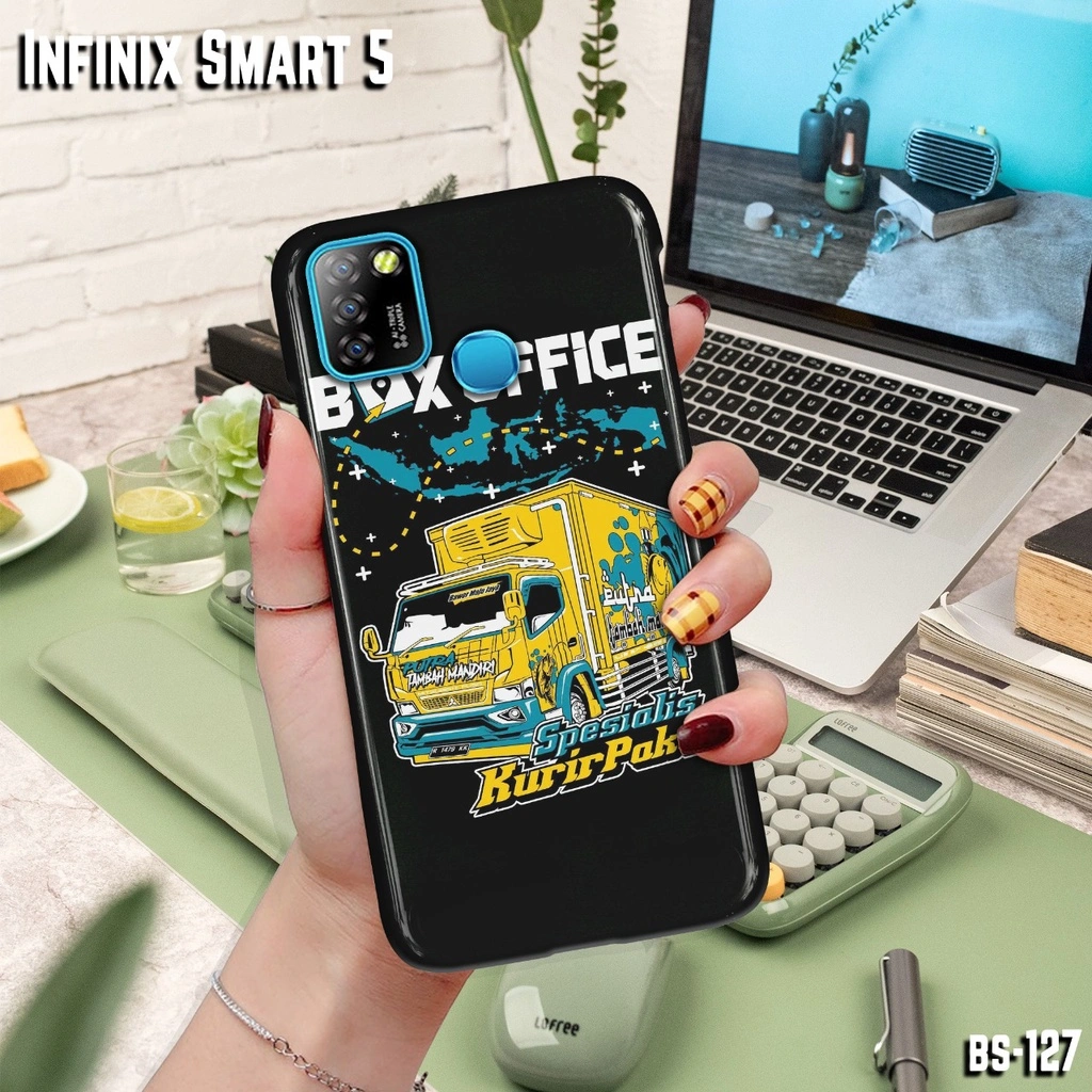 INFINIX SMART 5 fashion case TRUCK 2 Disimurah case hp ready untuk semua tipe handphone INFINIX SAMSUNG IPHONE OPPO VIVO REALME REDMI ASUS LENOVO NOKIA softcase hardcase