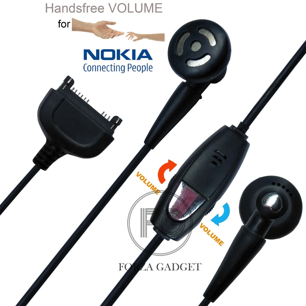 GROSIR - STEREO HEADSET HANDSFREE VOLUME NOKIA N70 - N72 - NOKIA N73