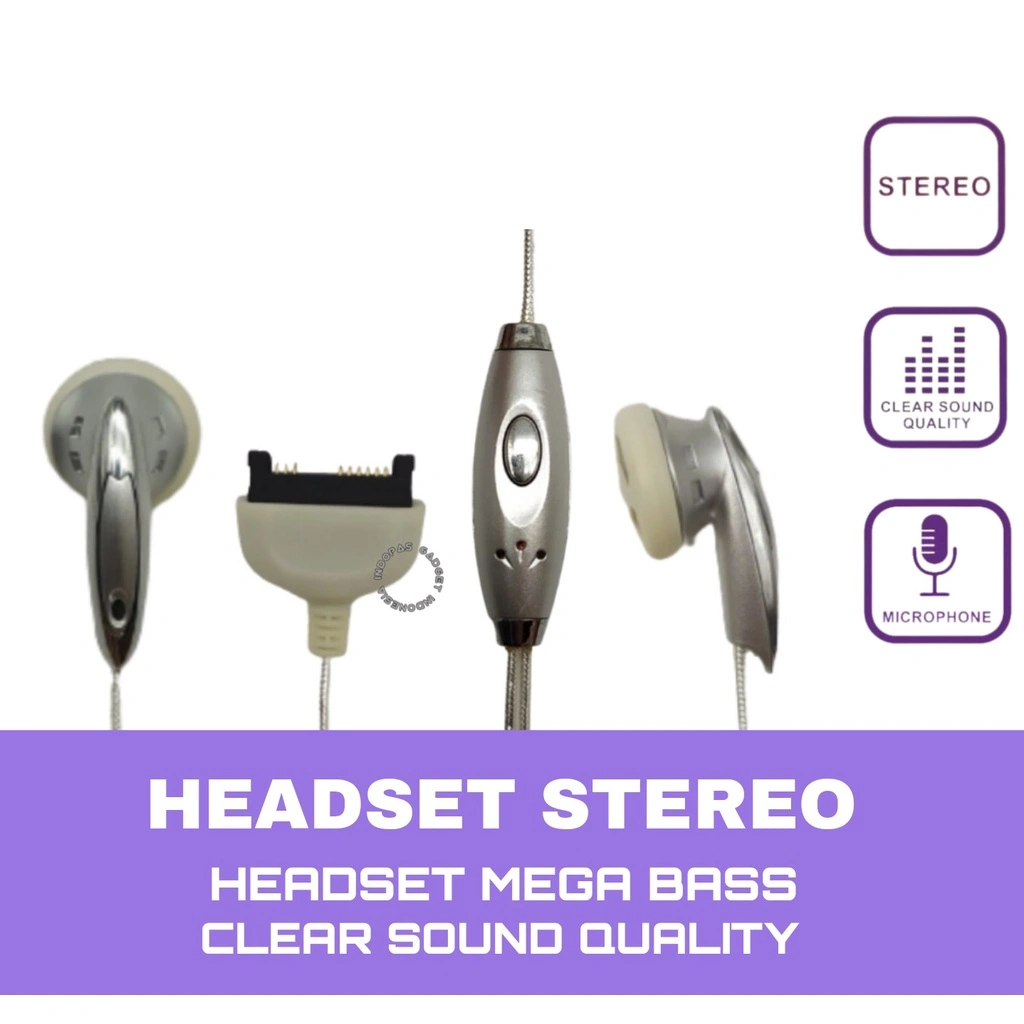 Headset Super Bass 2 Kuping Nokia 3100/6100/6610/N70 Termurah