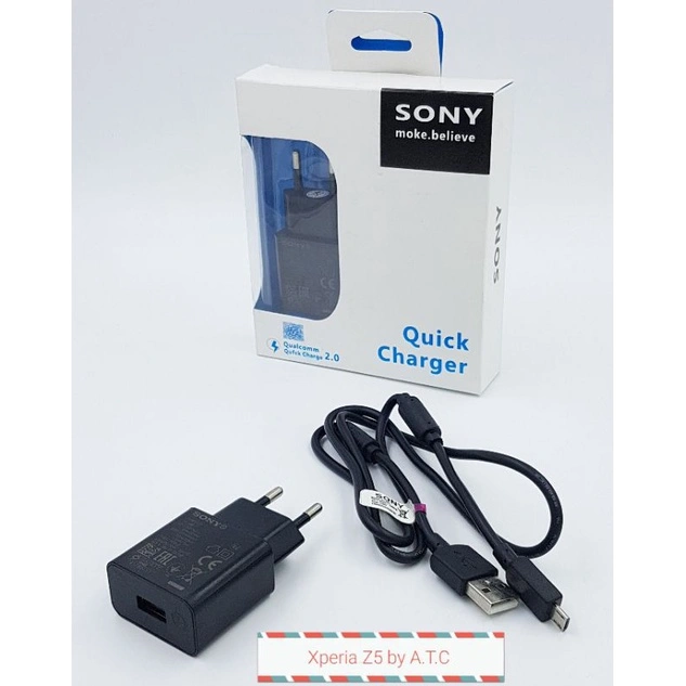 charger sony experia x xz z3 z5 pengisian cepat smartphone