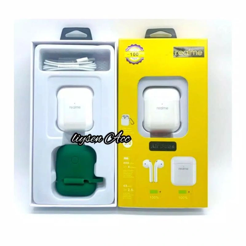 Realme Air Buds Pro With Case Wireless Earphone 5.0 Headset Bluetooth