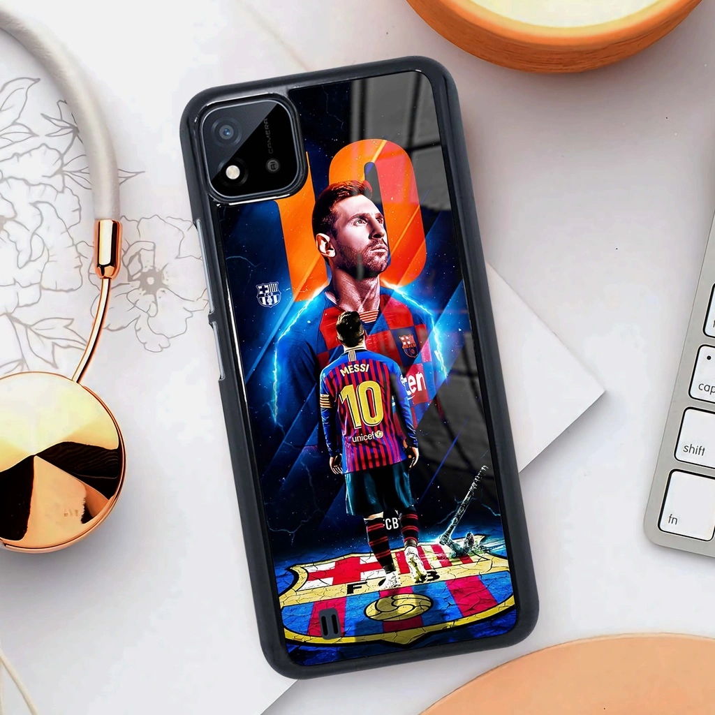 (MT75) Case Kilau Realme C20 | C11 2021 | Casing Hp Realme | Pelindung Smartphone Seven Case | Barcelona