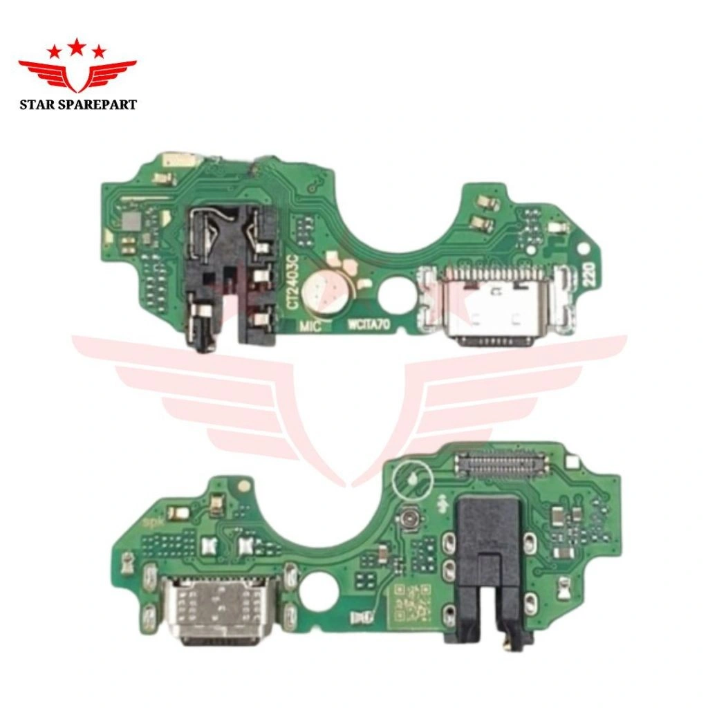 FLEXIBEL; INFINIX ITEL A70 + CONNECTOR CHARGER + CONNECTOR HANDSFREE + MIC ORI