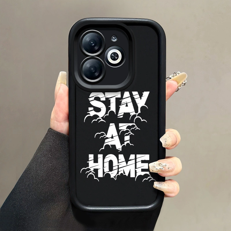 Casing Hp Untuk Infinix Smart 8 8 Plus 8 HD 8 Pro Smart 7 Smart 6 Smart 6 Plus Smart 5 Tecno Pop 8 Spark Go 2024 Spark 20  Spark Go 2023 Pop 7 Pro  Hot 10 Lite Case Casing pola huruf Kasing HP Cesing sarung Kesing Silikon Softcase