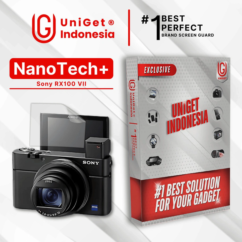 UniGet EPU BIO GENESIS Hydrogel for Sony RX100 VII / Screen Guard (Nanotech+ 100% Recycle) Premium Hidrogel Anti-Scratch Protector Tempered Gorilla Glass 5 6 7 Anti Gores Full Cover Smart Phone Watch Handphone Gadget Tab Laptop Kamera