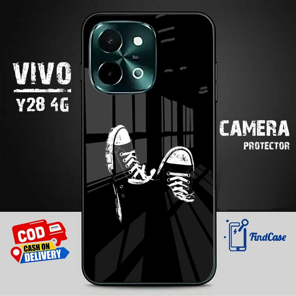 Softcase Kaca Glass Motif FIND CASE - VIVO Y28 4G  - Kesing [FC14] VIVO Y28 4G Terbaru - Kesing HP  VIVO Y28 4G - Case Handphone  VIVO Y28 4G - Kesing hp VIVO Y28 4G - Case VIVO  terbaru & termurah - All Type Smartphone