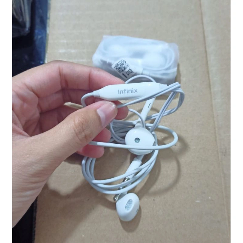 HEADSET COPOTAN INFINIX Handset Headphone HF Handsfree Earphone Cabutan INFINIX