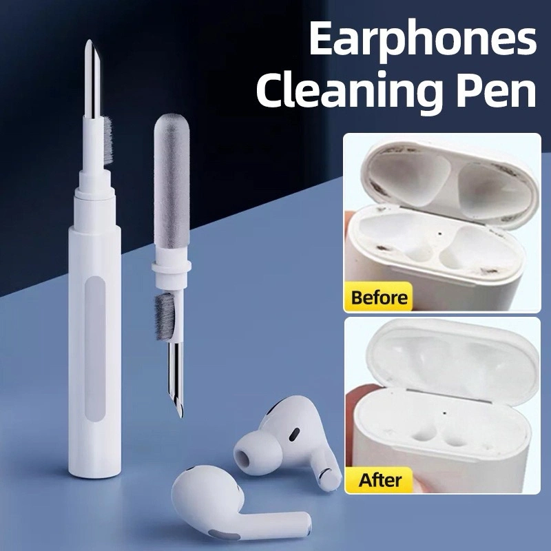 Brush Pen Pembersih Earbuds Bluetooth Untuk Airpods Pro 1 2 Pro/ Cleaning Kit Clean Brush Baseus Lenovo Oppo Enco Buds Ripple Inpods Huawei Headset Bluetooth Pembersih Headset