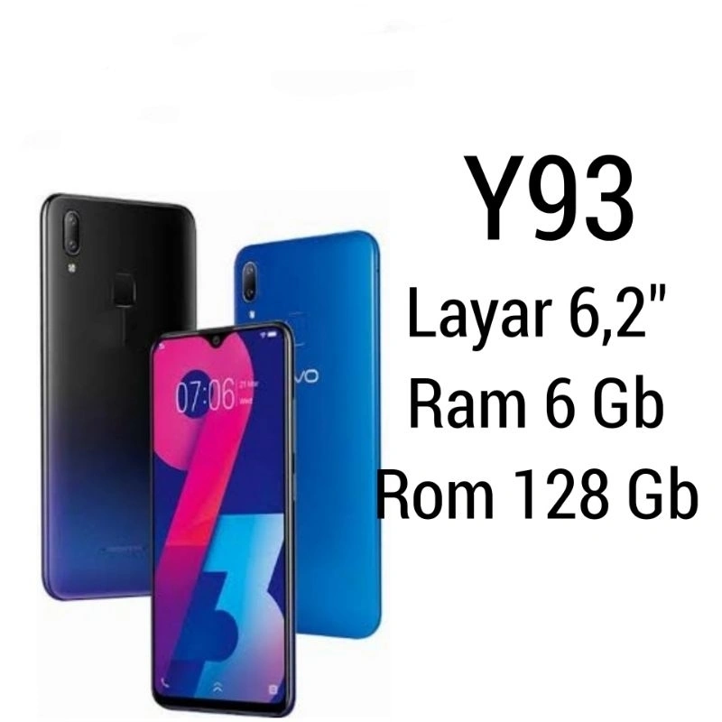 Smartphone Vivo Y93 6/128 Garansi