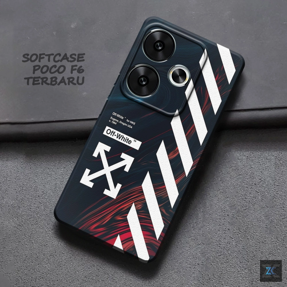 (GM08) Softcase POCO F6 TERBARU | Aestetic Softcase Premium | Kesing Soft Keren | Softcase Pro Camera | Case Bahan Lentur | Pelindung Smartphone Graffiti