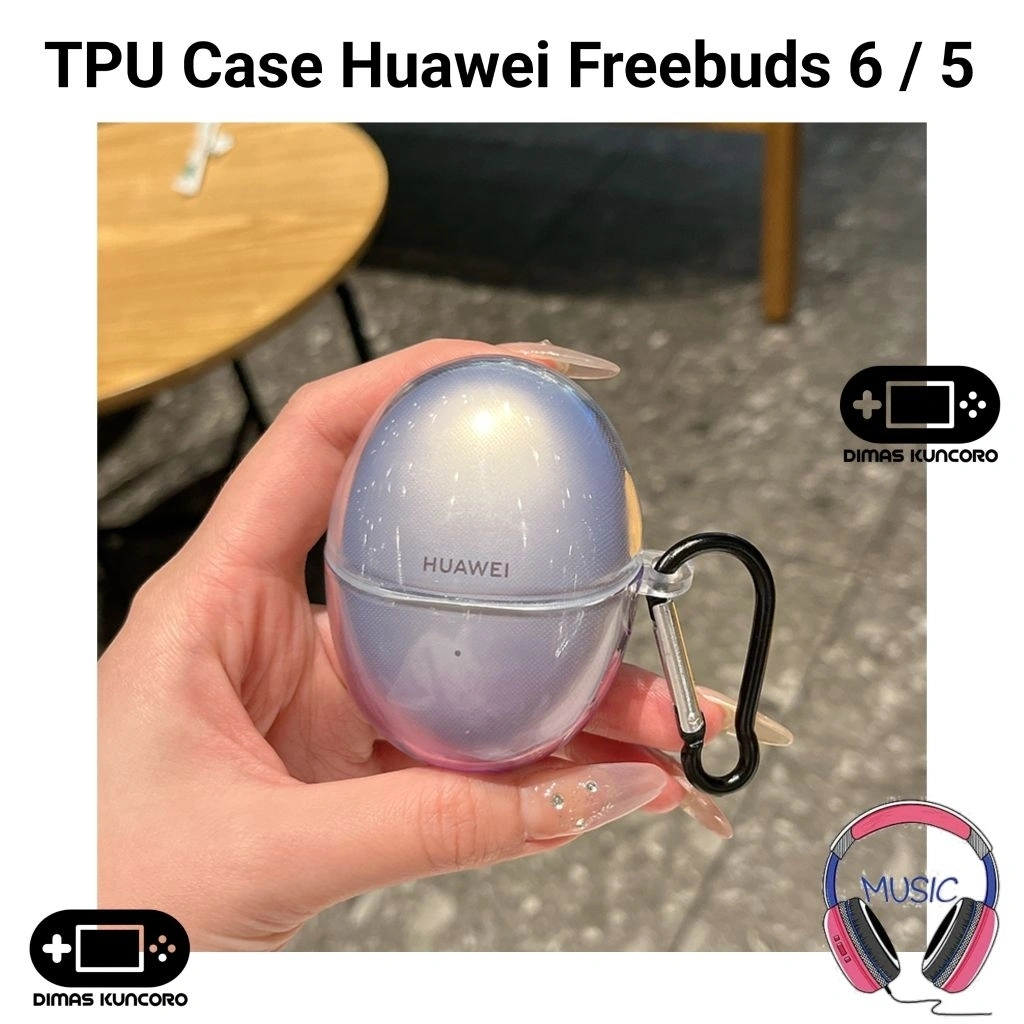 TPU Case Huawei Freebuds 6 / 5 silicone silicon bumper casing heatset tws