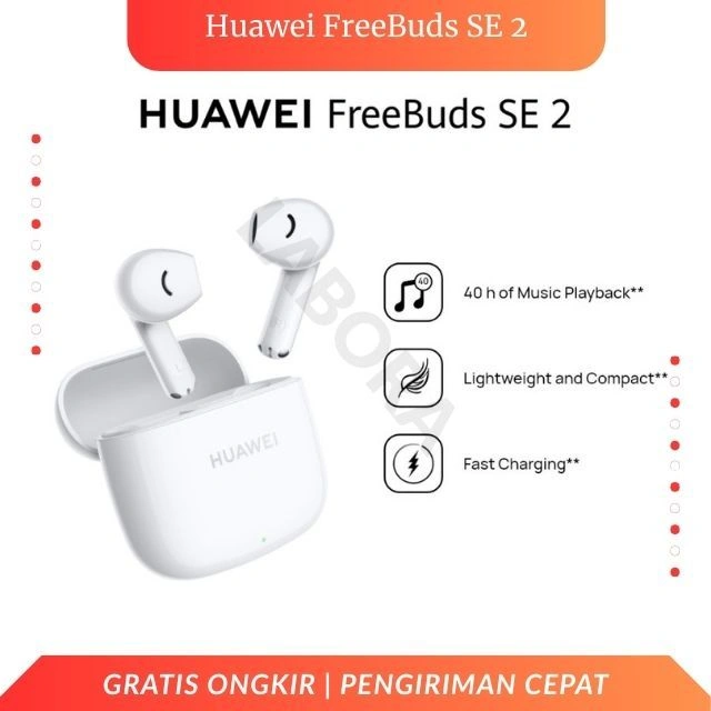 Huawei FreeBuds SE 2 Bluetooth Earbuds Touch Control Wireless Earphone Bluetooth Sport Tahan Air In-Ear ORIGINAL