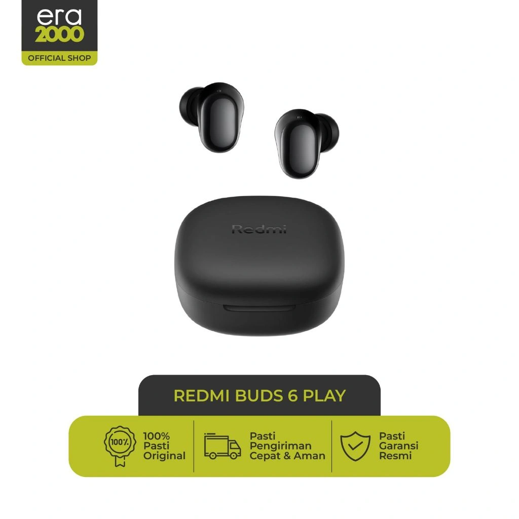 Era 2000-XIAOMI Redmi Buds 6 Play Tws Bluetooth 5.4 36 H Play Time