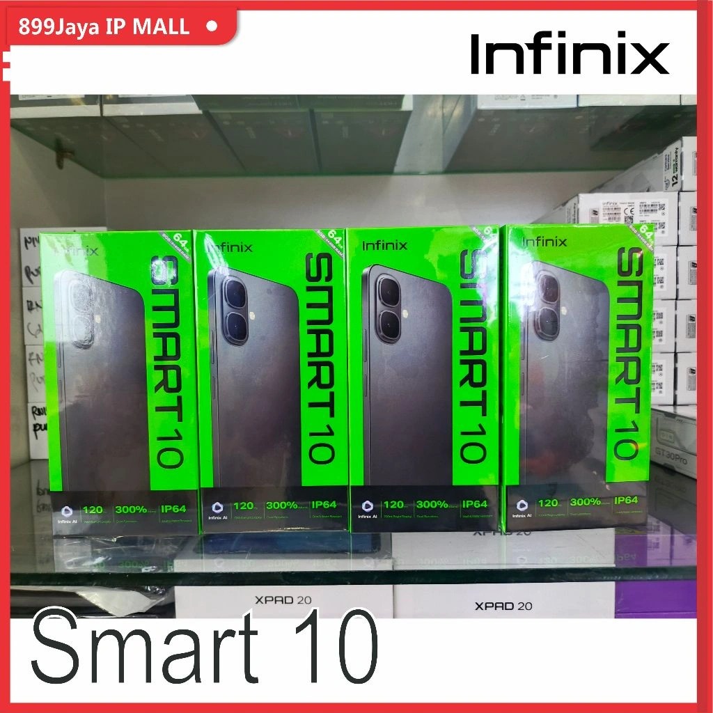 INFINIX SMART 10 4+4/128GB GARANSI RESMI INFINIX INDONESIA 12 BULAN