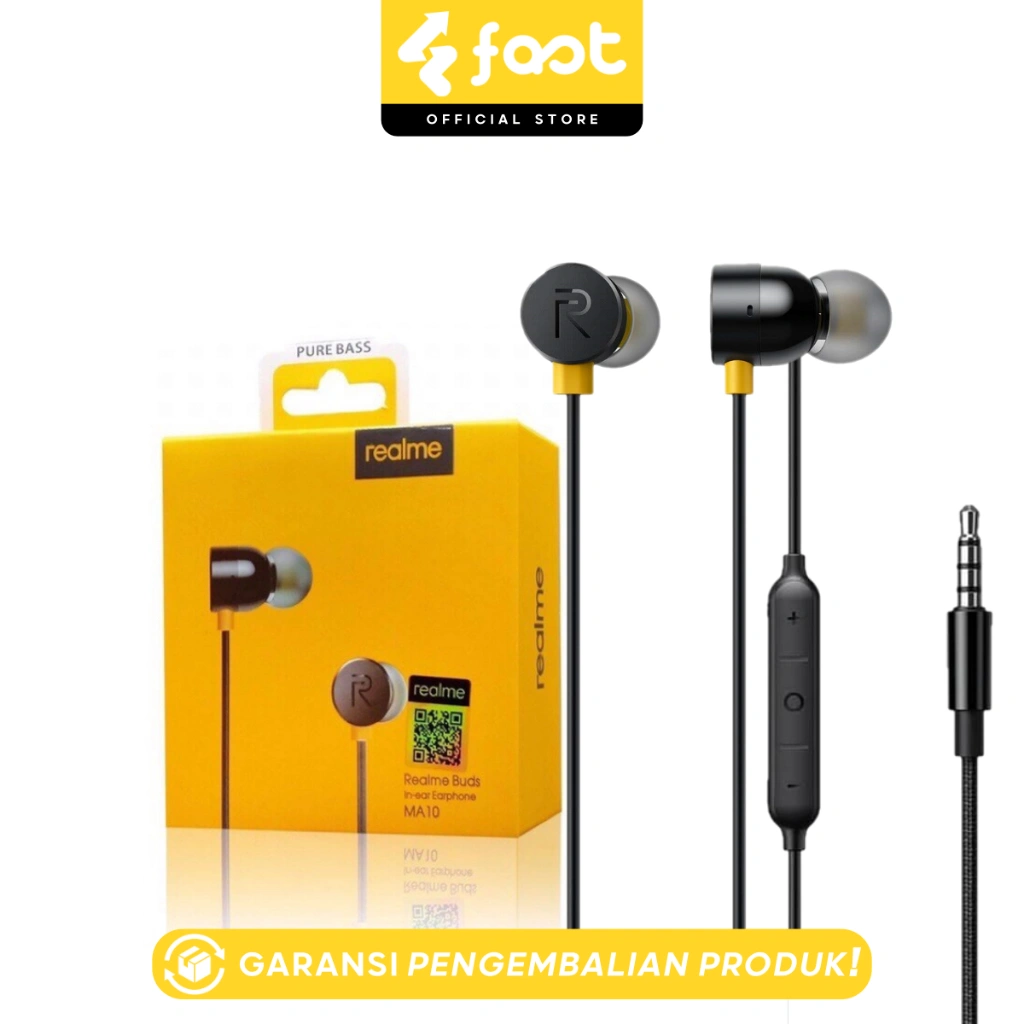 Realme Buds Original Headset Realme RMA101 Magnetic
