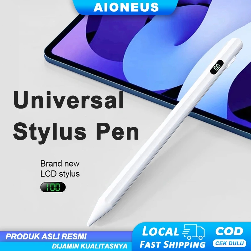 AP8 Stylus Pen for Xiaomi Redmi Pad 2 iPad Pencil Universal Touch Pen Digital Power Display Smart Pencil Magnetic Stylus Pen For Phone iPad Pencil Tablet Mobile IOS Andorid
