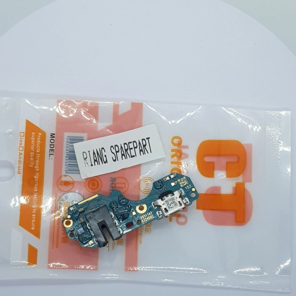 FLEKSIBEL KONEKTOR CAS INFINIX SMART 6 X6511 X6511B ITEL VISION 3 PAPAN CAS + HEADSET + MIC FULL ic